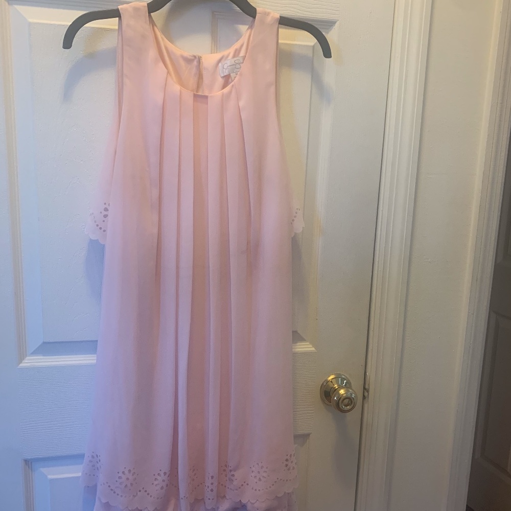 Jessica Simpson Shift Dress (blush pink)